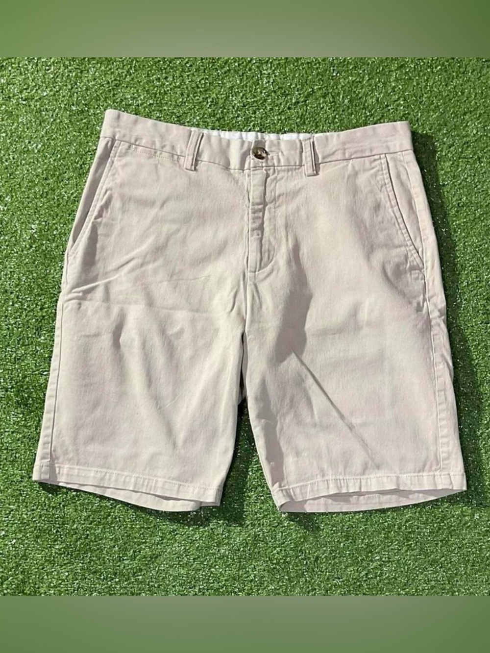 Old Navy Tan Ultimate Slim Chino Shorts